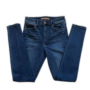 EUC Joe's Women's Jeans "The Charlie" High Rise Skinny Med/Dark Blue Size 26